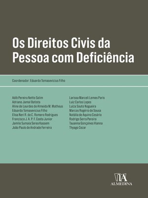cover image of Os Direitos Civis da Pessoa com Deficiência